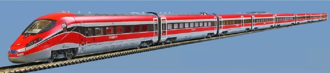 ACME 70205 - H0 - 8-tlg. Zugset ETR 400 Frecciarossa 1000, Ep. VI, FS